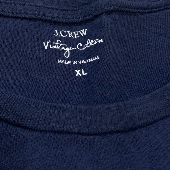 J. Crew Vintage Cotton t-shirt, XL - Picture 2 of 4